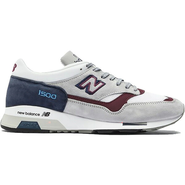 New Balance ニューバランス メンズ スニーカー 【New Balance 1500 Grey Burgundy Teal】 サイズ US_10(28.0cm) Grey/Burgundy-Teal｜asty