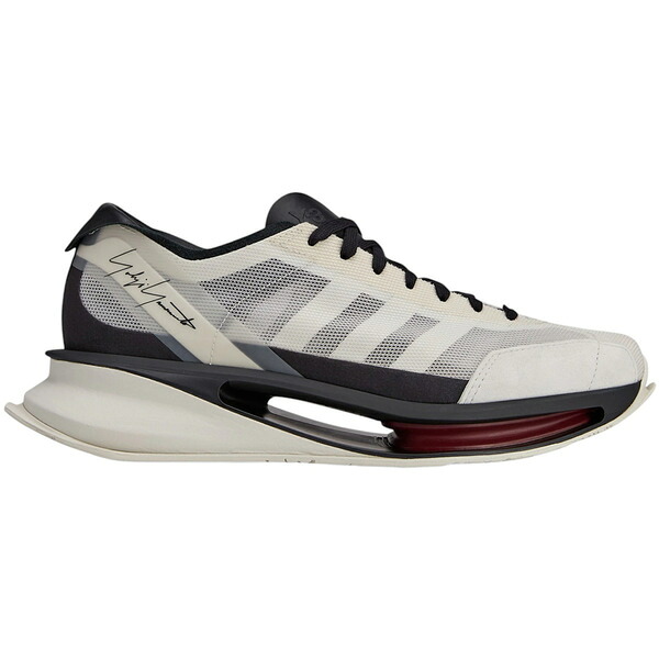 adidas アディダス メンズ スニーカー  【adidas Y-3 S-Gendo Run Orbit Grey Black Collegiate Burgundy】  サイズ US_7.5(25.5cm) Orbit Grey/Black/Collegiate Burgundy