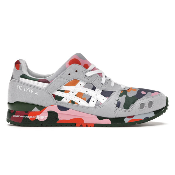 ASICS アシックス メンズ スニーカー  【ASICS Gel-Lyte III Comme des Garcons Shirt】  大いさ US_7.5(25.5糎) Grey/Multi スニーカー-メンズ靴