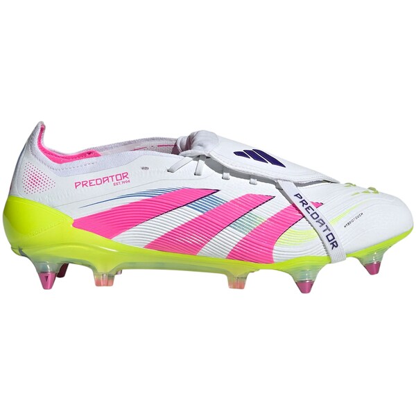 adidas アディダス メンズ スニーカー  【adidas Predator Elite Fold-Over Tongue SG Cloud White Lucid Pink Lucid Lemon】  大いさ US_M_13 Cloud White/Lucid Pink/Lucid Lemon スニーカー-靴