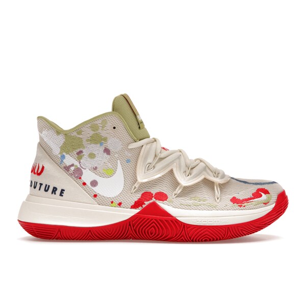 Nike ナイキ メンズ スニーカー  【Nike Kyrie 5 Bandulu】  サイズ US_9.5(27.5cm) Light Bone/Green-Red