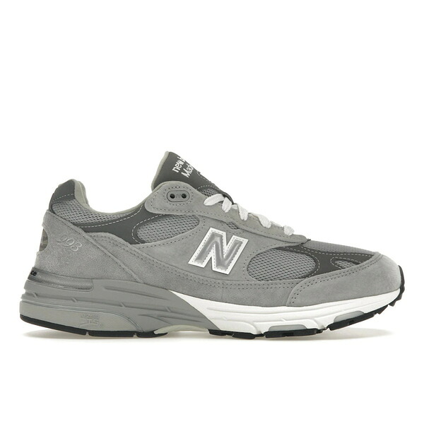 New Balance ニュー平衡にする メンズ スニーカー  【New Balance 993 MiUSA Grey】  大きさ US_M_9_2E_Wide Grey/White
