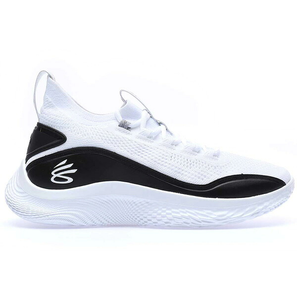 Under Armour アンダーアーマー メンズ スニーカー  【Under Armour Curry Flow 8 Zen Flow】  大きさ US_9.5(27.5珊) White/Black
