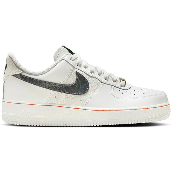 Nike ナイキ メンズ スニーカー  【Nike Air Force 1 Low \u002707 LV8 X\u0027s and O\u0027s Summit White】  大いさ US_10(28.0糎) Summit White/Multi-Color-Summit White-Anthrcite-Black-Green Strike