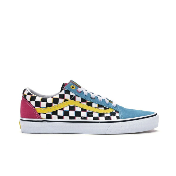 Vans バンズ メンズ スニーカー  【Vans Old Skool Crazy Checks Multi】  大いさ US_8(26.0糎) Multi/White