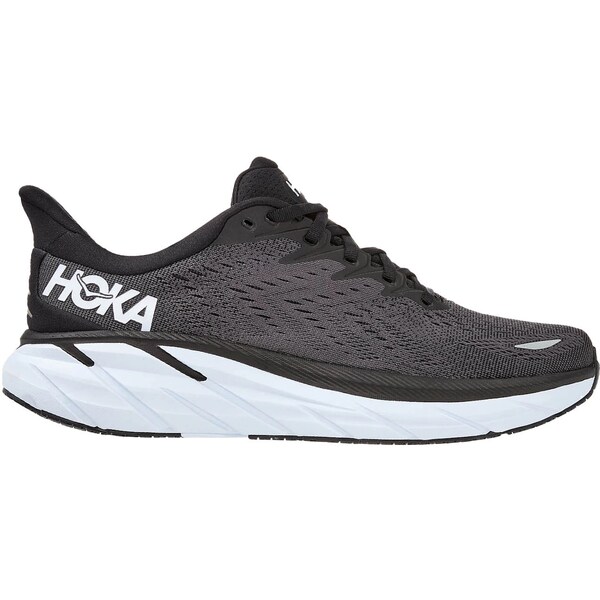 Hoka One One ホカオネオネ メンズ スニーカー  【Hoka One One Clifton 8 Black White (Wide)】  大いさ US_10.5(28.5糎) Black/White