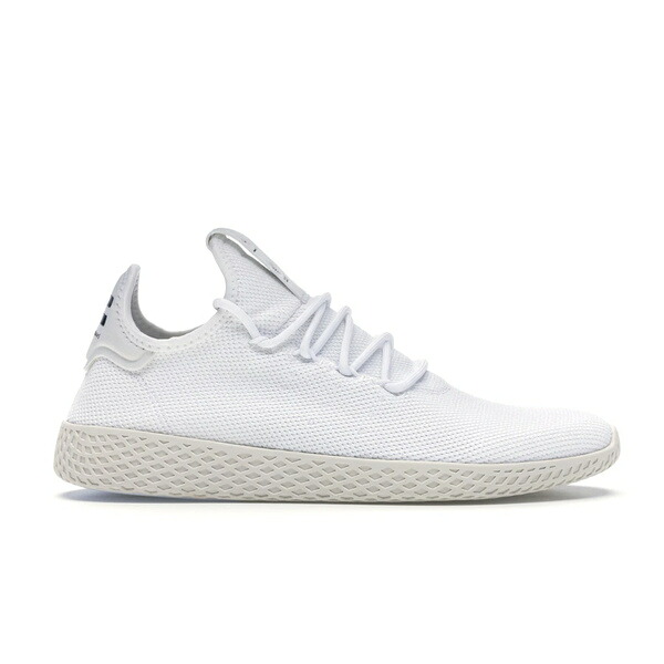 adidas アディダス メンズ スニーカー  【adidas Tennis Hu Pharrell Williams Triple White】  大きさ US_9.5(27.5珊) Cloud White/Cloud White/Chalk White
