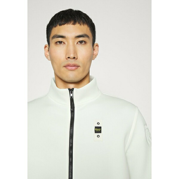 春夏秋冬おさんぽシリーズ Ｅ ブラウアー パーカー・スウェットシャツ メンズ アウター HIGH NECK Zip-up sweatshirt  navy
