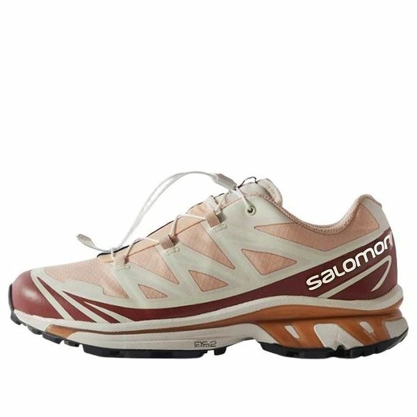 SALOMON サロモン メンズ スニーカー 【Salomon x Kith XT-6 GTX GORE-TEX Cream Pink Red 472067】 サイズ US_11.5(29.5cm)|asty