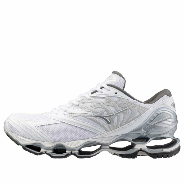 Mizuno ミズノ メンズ スニーカー 【Mizuno Wave Prophecy LS 'White Silver' D1GA333702】 サイズ US_12(30.0cm)｜asty 76,340円
