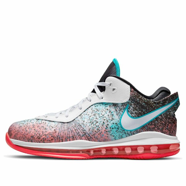 Nike ナイキ メンズ スニーカー 【Nike LeBron 8 V/2 Low Retro 'Miami Night' 2021 DJ4436-100】 サイズ US_12.5(30.5cm)|asty