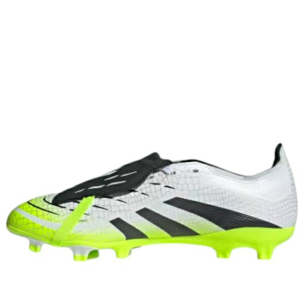 adidas アディダス メンズ スニーカー  【adidas Predator League Fold Over Tongue FG \u0027Cloud White Black Lucid Lemon\u0027 JI1111】  大きさ US_10(28.0糎)