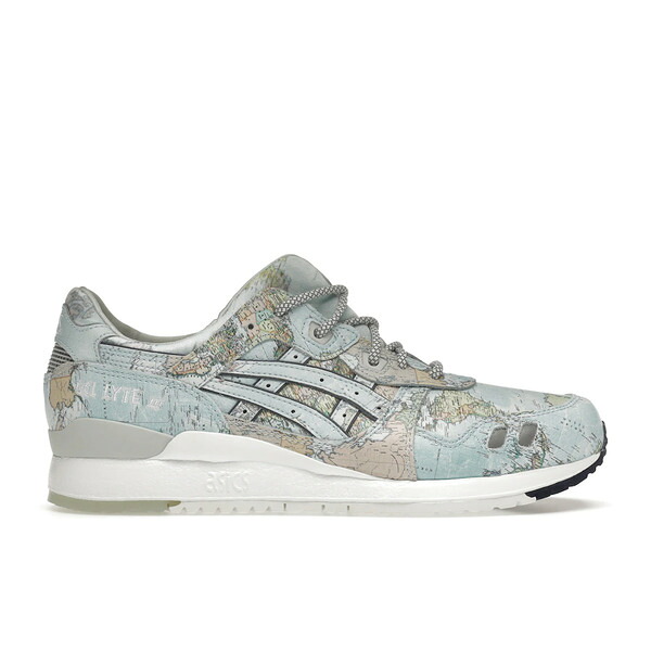 ASICS アシックス メンズ スニーカー  【ASICS Gel-Lyte III atmos World Map】  大いさ US_9(27.0珊) Blue/Blue 靴-スニーカー-メンズ靴