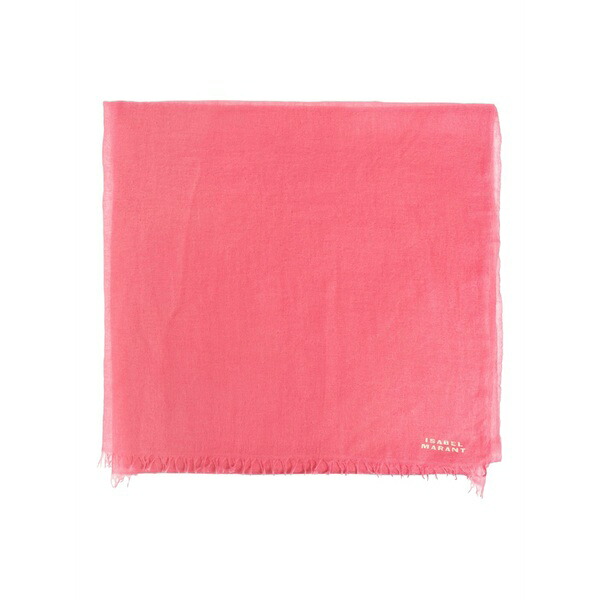 イザ呼びりん マラン レディース えり巻き・袈裟・えり巻き 付属物 Alette frayed scarf Pink