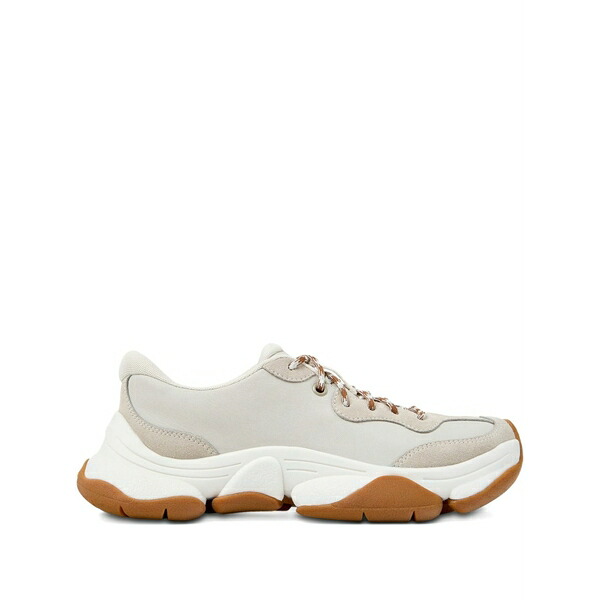 カンペール レディース スニーカー シューズ Karst 2 leather lace-up trainers White 靴-レディース靴