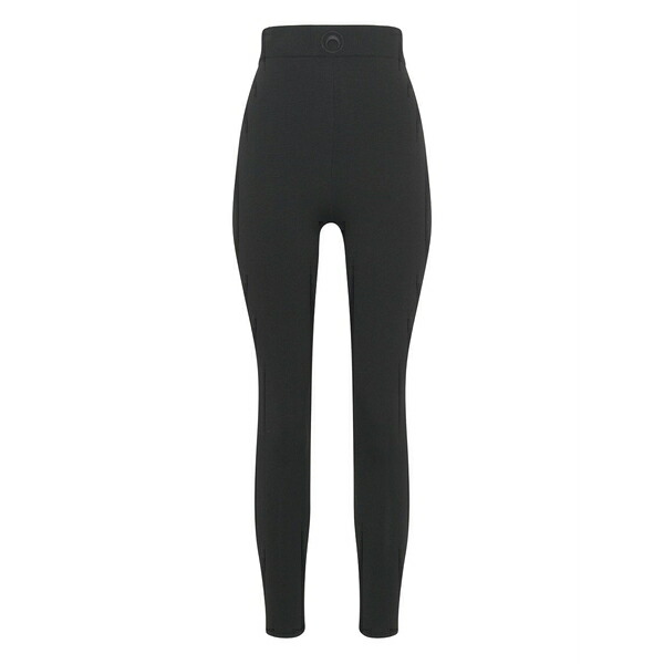 米国海兵隊員 独居室 レディース レギンス ボトムス Moon-logo leggings Black