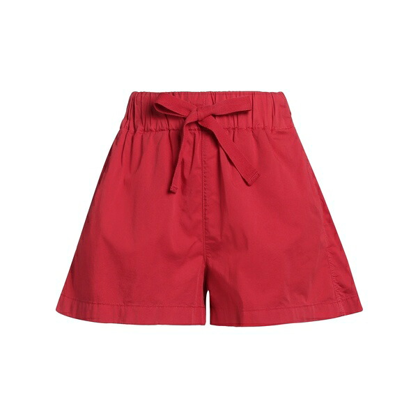 【貨物輸送無料】 セミクチュール レディース 心地好いズボン下 ボトムス Shorts \u0026 Bermuda Shorts Red
