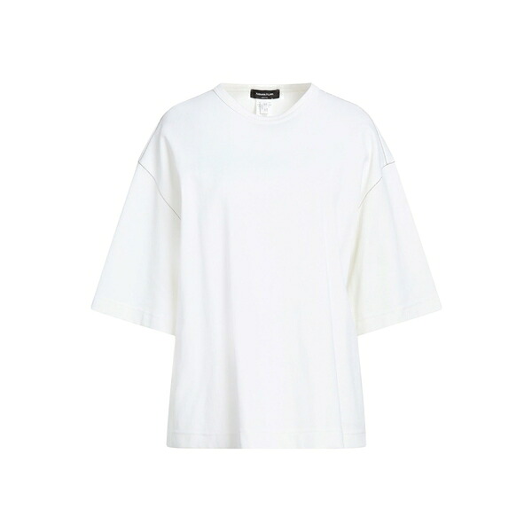 【貨物輸送無料】 ファビアナ フィリッピ レディース プルオーバー トップス T-shirts White