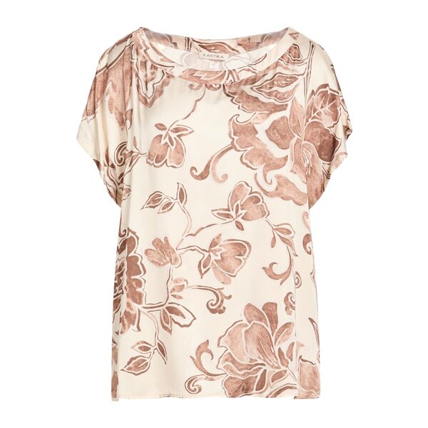 【貨物輸送無料】 カルティカ レディース プルオーバー トップス Tops Beige