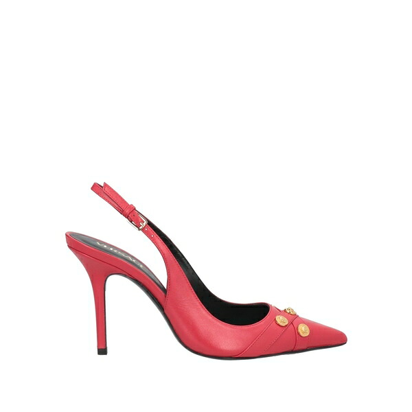 【貨物輸送無料】 ヴェルサーチ レディース パンプス シューズ Pumps Red