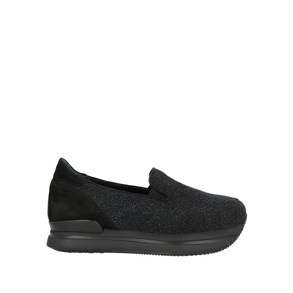 【貨物輸送無料】 ホー鵞鳥 レディース スリッポン・ローファー シューズ Loafers Black