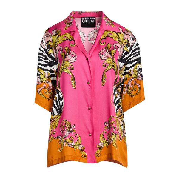 【送料無料】 ベルサーチ レディース シャツ トップス Shirts Pink｜asty