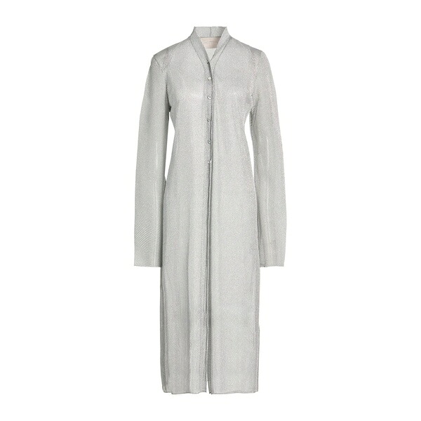 【貨物輸送無料】 サーカス・旅人宿 レディース ジレー アウター Cardigans Silver