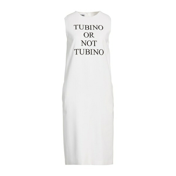 【貨物輸送無料】 モスキーノ レディース 衣裳 トップス Midi dresses White
