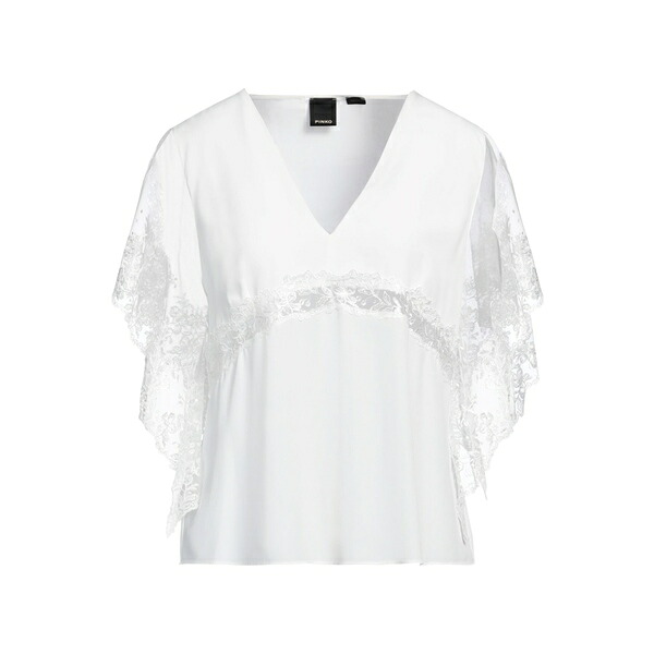 【貨物輸送無料】 ピンコ レディース プルオーバー トップス Tops White