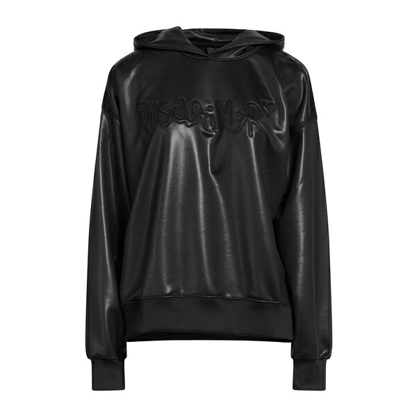 【貨物輸送無料】 ディスクレイマー レディース パーカー・スウェットシャツ アウター Sweatshirts Black