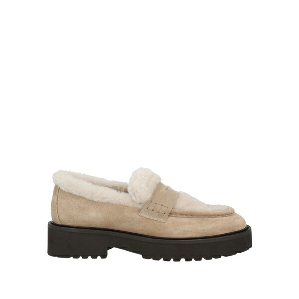 【貨物輸送無料】 ドンカルズ レディース スリッポン・ローファー シューズ Loafers Beige