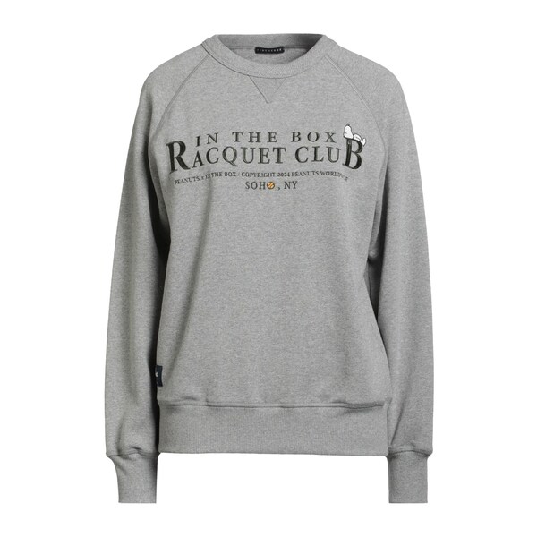 【貨物輸送無料】 はたご屋 ザ ボックス席 レディース パーカー・スウェットシャツ アウター Sweatshirts Grey
