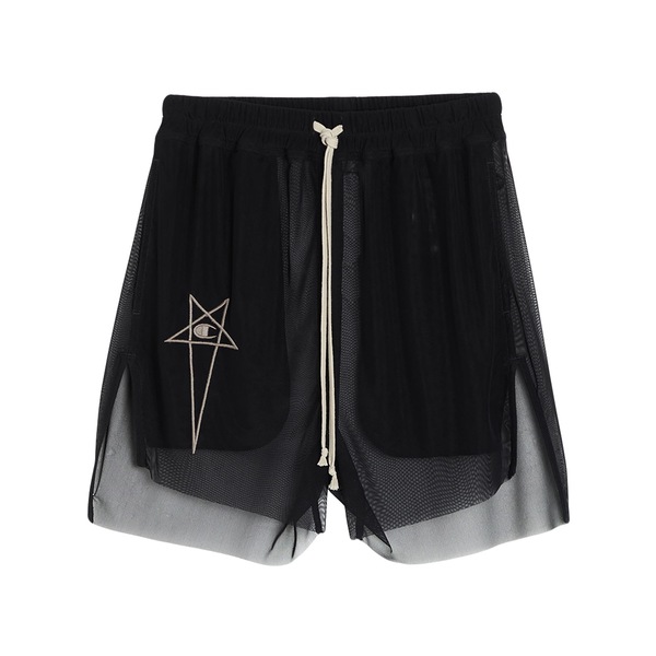 【貨物輸送無料】 リックオウエンス レディース 心地好いズボン下 ボトムス Shorts \u0026 Bermuda Shorts Black