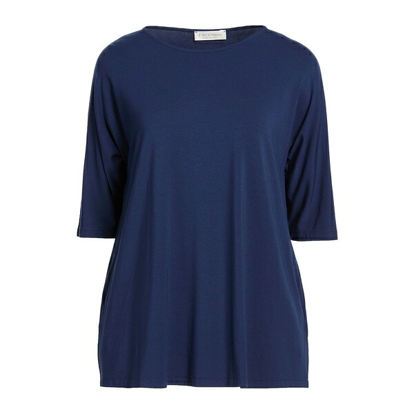 【送料無料】 ル トリコット ペルージャ レディース Tシャツ トップス T-shirts Blue｜asty