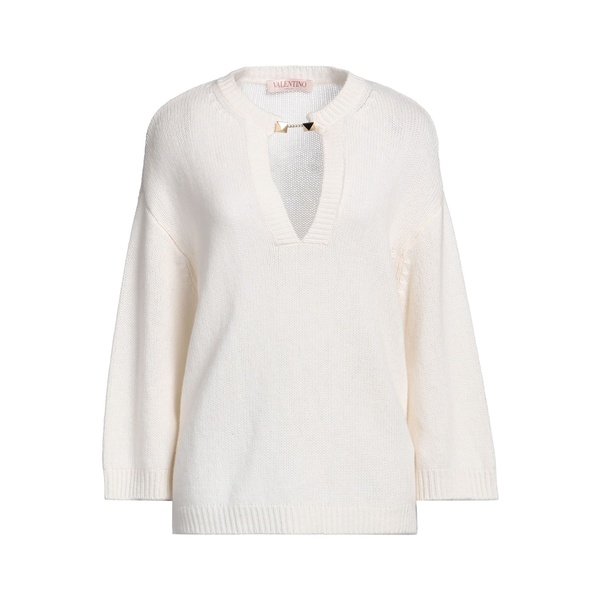 【貨物輸送無料】 ヴァレンティノ ガラヴァーニ レディース 編み物\u0026プルオーバー アウター Sweaters White