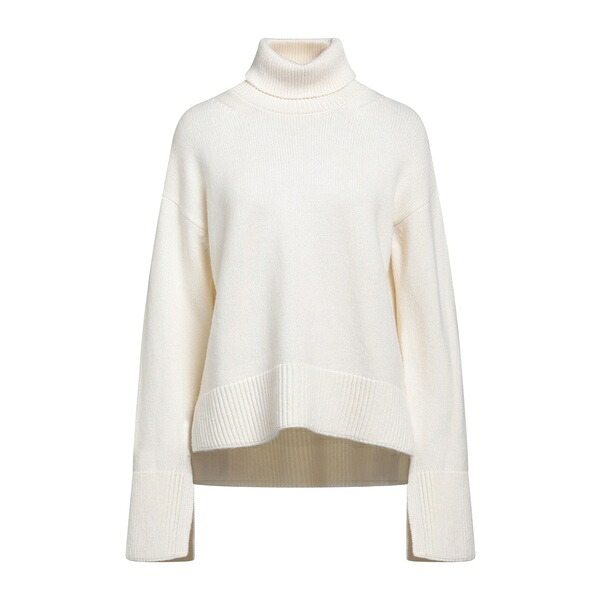 【送料無料】 パロッシュ レディース ニット&セーター アウター Turtlenecks White｜asty