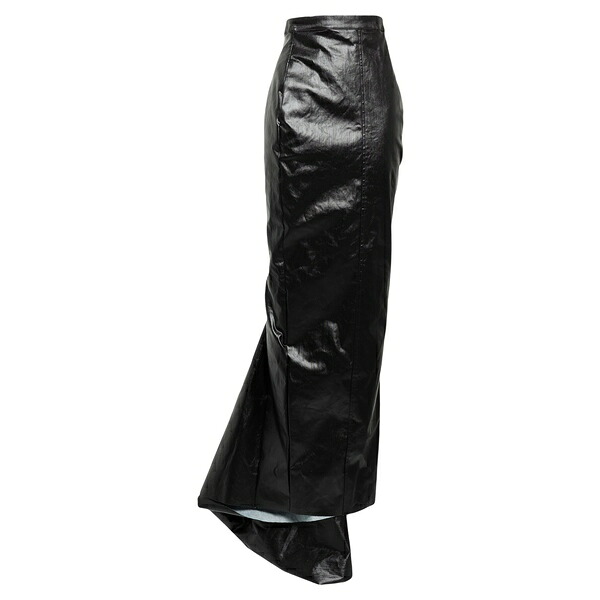 【送料無料】 リックオウエンス レディース スカート ボトムス Denim skirts Black｜asty