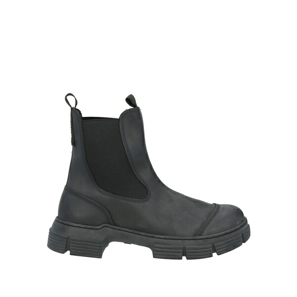 【貨物輸送無料】 ガニー レディース ブーツ シューズ Ankle boots Black