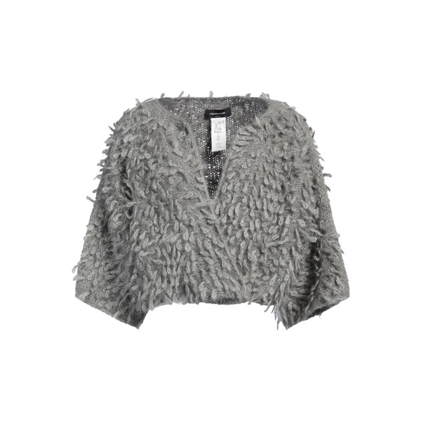 【貨物輸送無料】 ファビアナ フィリッピ レディース ジレー アウター Cardigans Grey