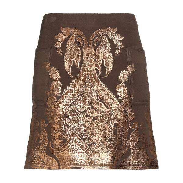 【貨物輸送無料】 エトロ レディース スコート ボトムス Mini skirts Brown