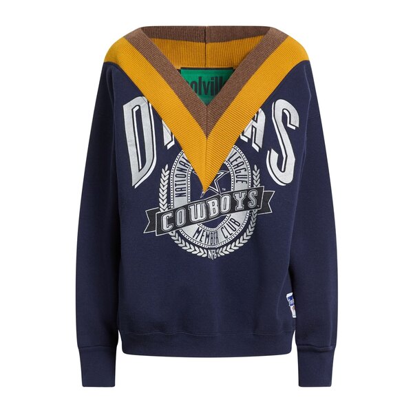 【貨物輸送無料】 コルヴィル レディース パーカー・スウェットシャツ アウター Sweatshirts Blue