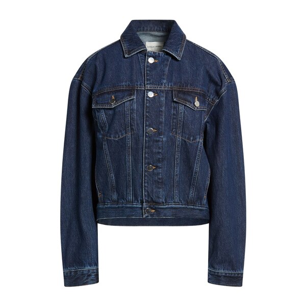 【貨物輸送無料】 ルルー 作業場 レディース 上衣＆上衣 アウター Denim outerwear Blue レディースファッション-コート・ジャケット