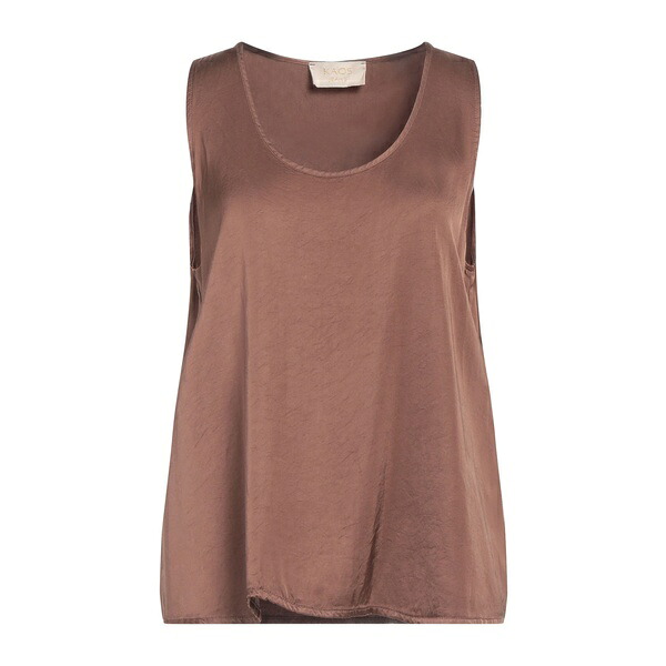 【貨物輸送無料】 騒々しい混乱 レディース プルオーバー トップス Tops Brown