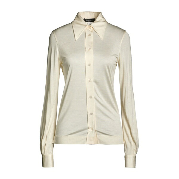 【送料無料】 ファビアナ フィリッピ レディース シャツ トップス Shirts White｜asty