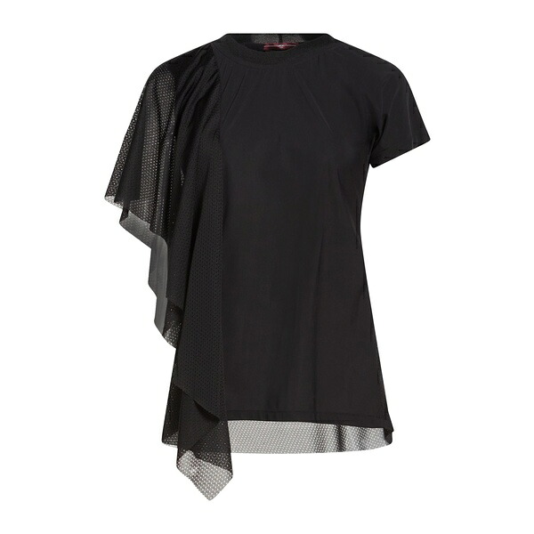 【貨物輸送無料】 御機嫌 レディース プルオーバー トップス T-shirts Black