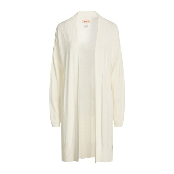 【貨物輸送無料】 コンタット レディース ジレー アウター Cardigans White