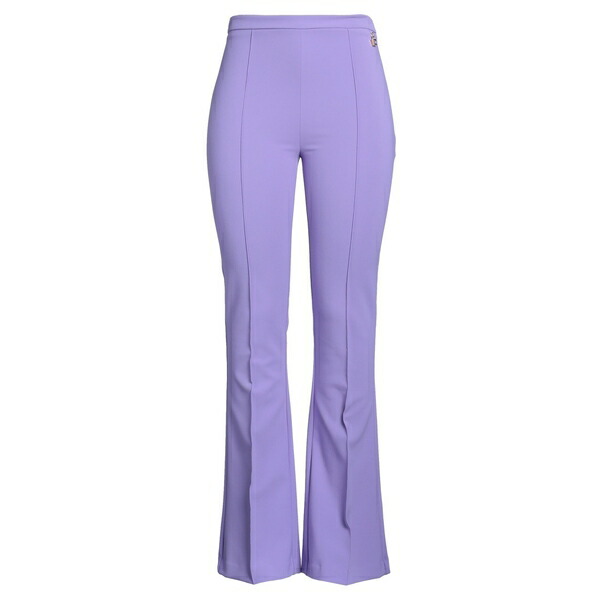 【貨物輸送無料】 エリザベスフランキ レディース 心地好いズボン下 ボトムス Pants Purple