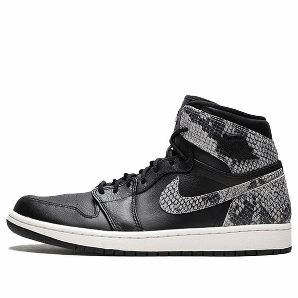 Jordan ジョーダン レディース スニーカー  【(WMNS) Air Jordan 1 Retro High Premium \u0027Black Snake\u0027 AH7389-014】  大きさ US_W_10.5
