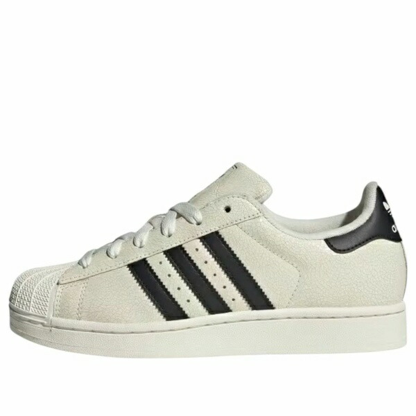 adidas アディダス レディース スニーカー  【(WMNS) adidas Superstar II Off White Black  JS4013】  サイズ US_W_4.5