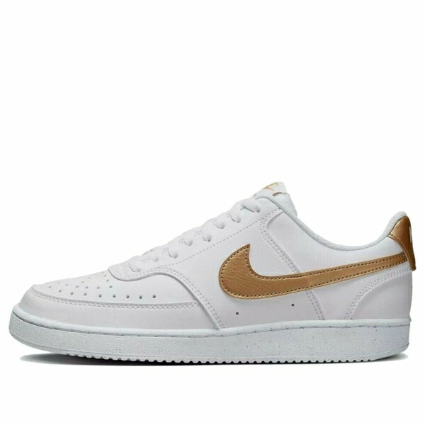 Nike ナイキ レディース スニーカー 【(WMNS) Nike Court Vision Low Next Nature 'White Gold' DH3158-105】 サイズ US_5.5(22.5cm)|asty